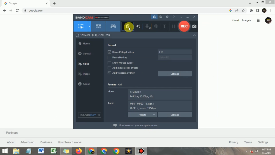 Bandicam full setup download